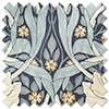 William Morris At Home Pimpernel, Indigo - Roller Blind